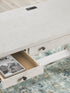 DESK, ANTIQUE WHITE - H742-34 (80504)