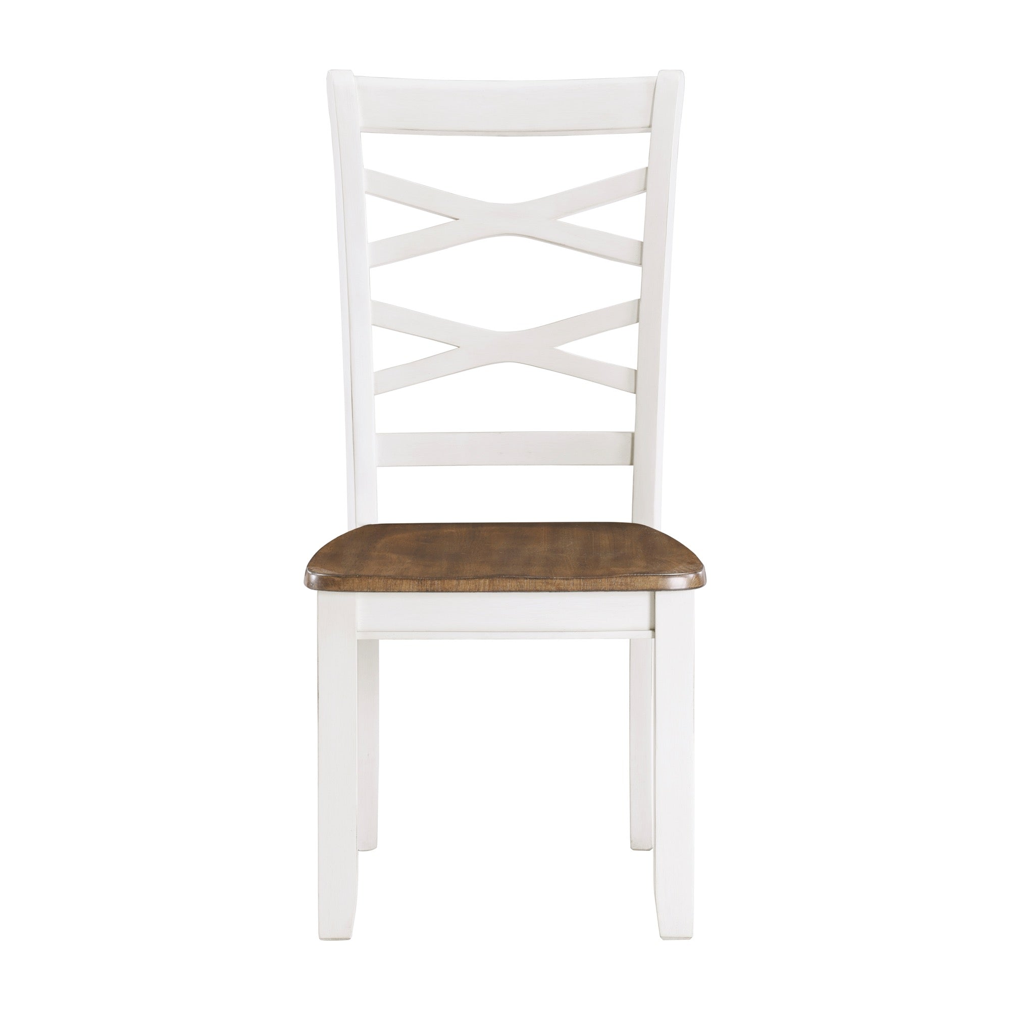 7PC DINING SET, CHERRY/WHT - 5894N-7P (31425)