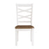 7PC DINING SET, CHERRY/WHT - 5894N-7P (31425)