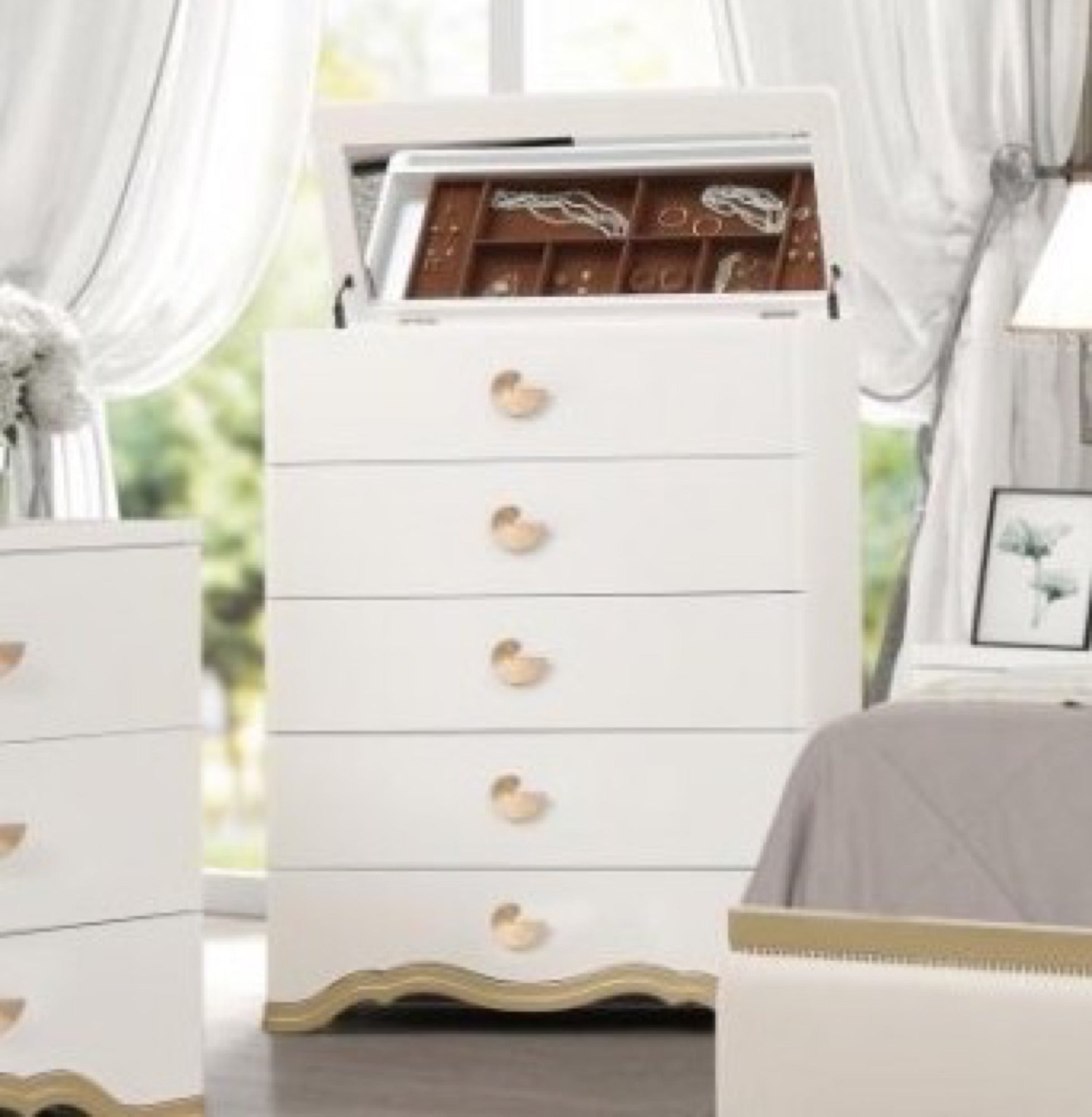 Addison Queen 5 Piece Bedroom Set - Adams Furniture