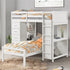 Paris Loft Bed over Twin Bed
