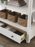 BOOKCASE, ANTIQUE WHITE - H742-70 (80506)