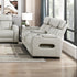 P2 CONSOLE LOVESEAT, TAUPE - 9516TPE-2PWH (31452)