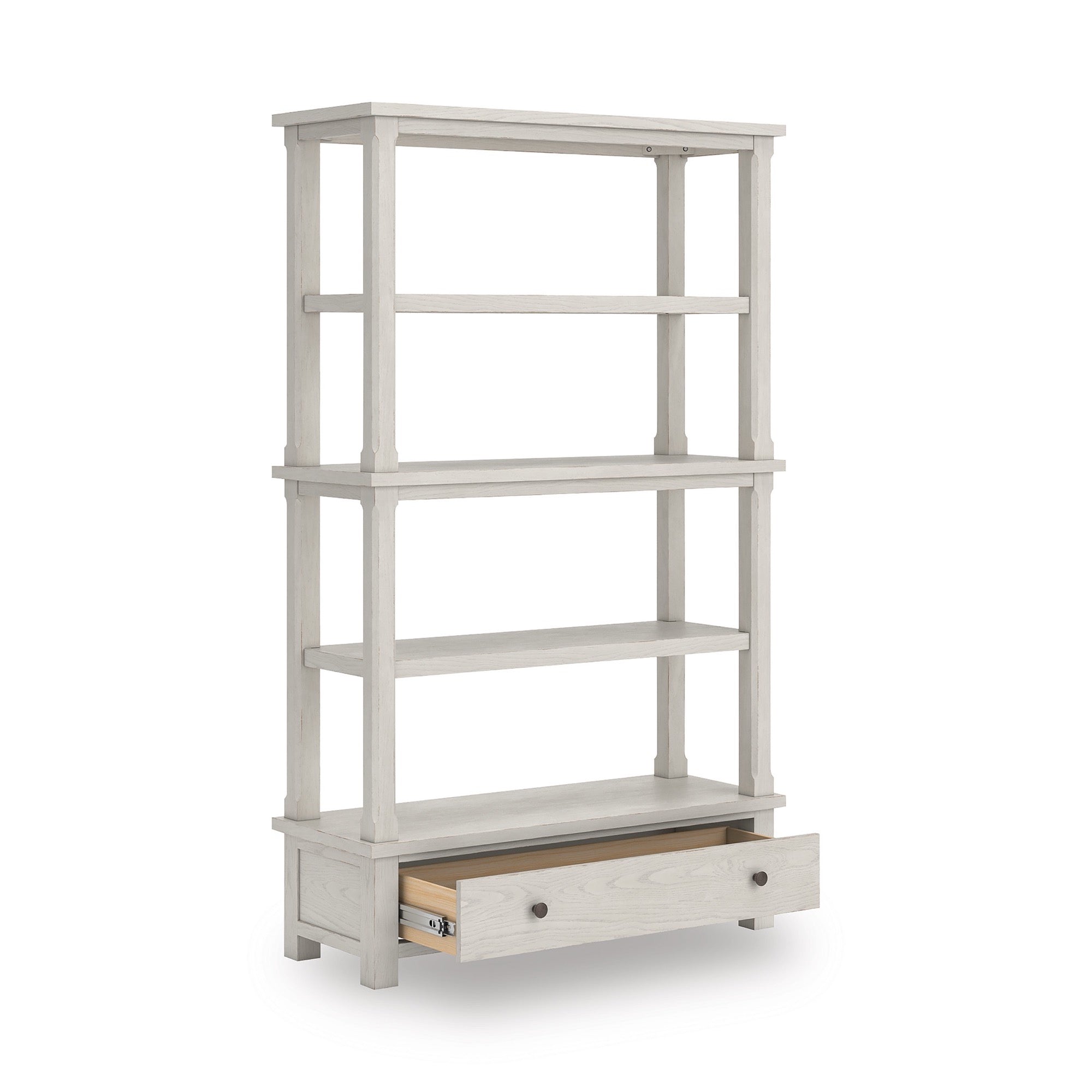 BOOKCASE, ANTIQUE WHITE - H742-70 (80506)