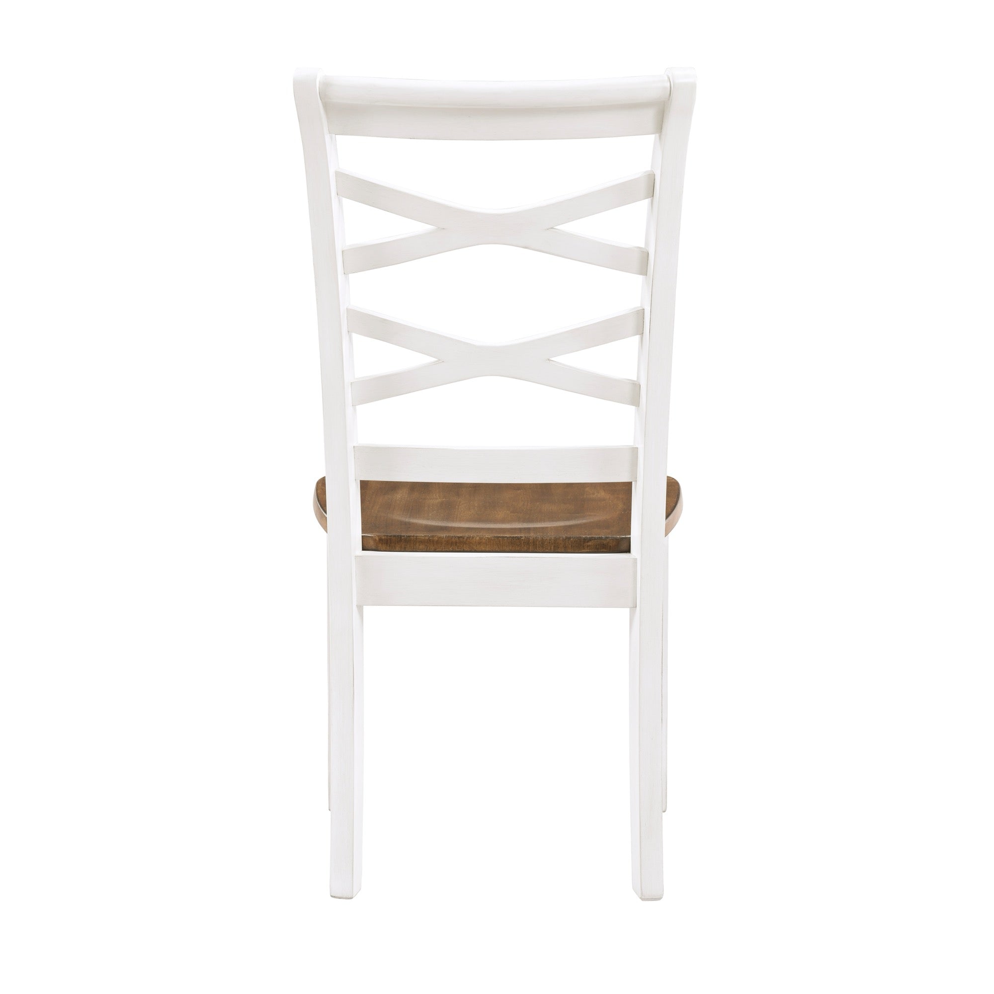 7PC DINING SET, CHERRY/WHT - 5894N-7P (31425)
