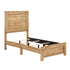 TWIN BED, NATURAL - 1534NAT-1 (31380)