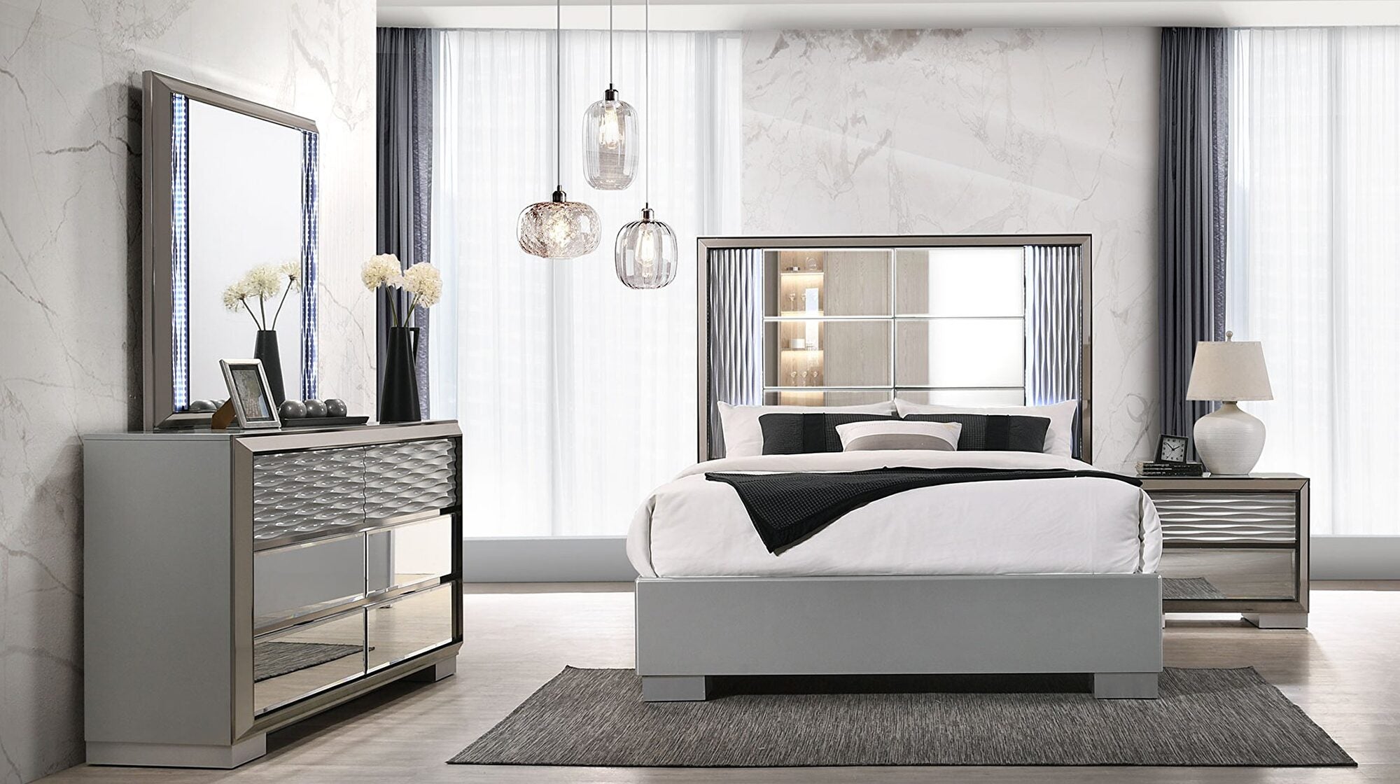 Sofia Nightstand - Adams Furniture