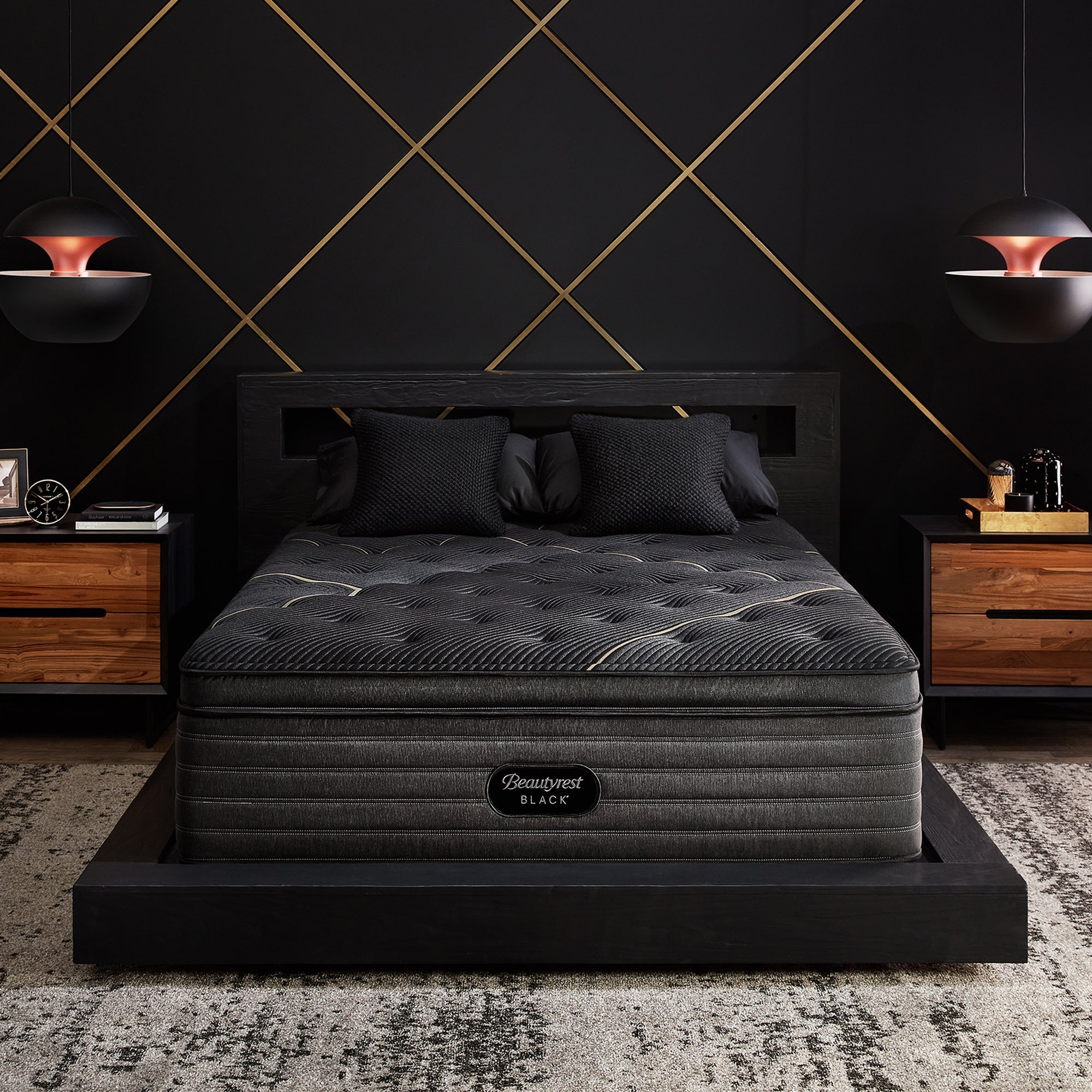 Simmons Beautyrest Black K Class Firm Pillow Top King Mattress