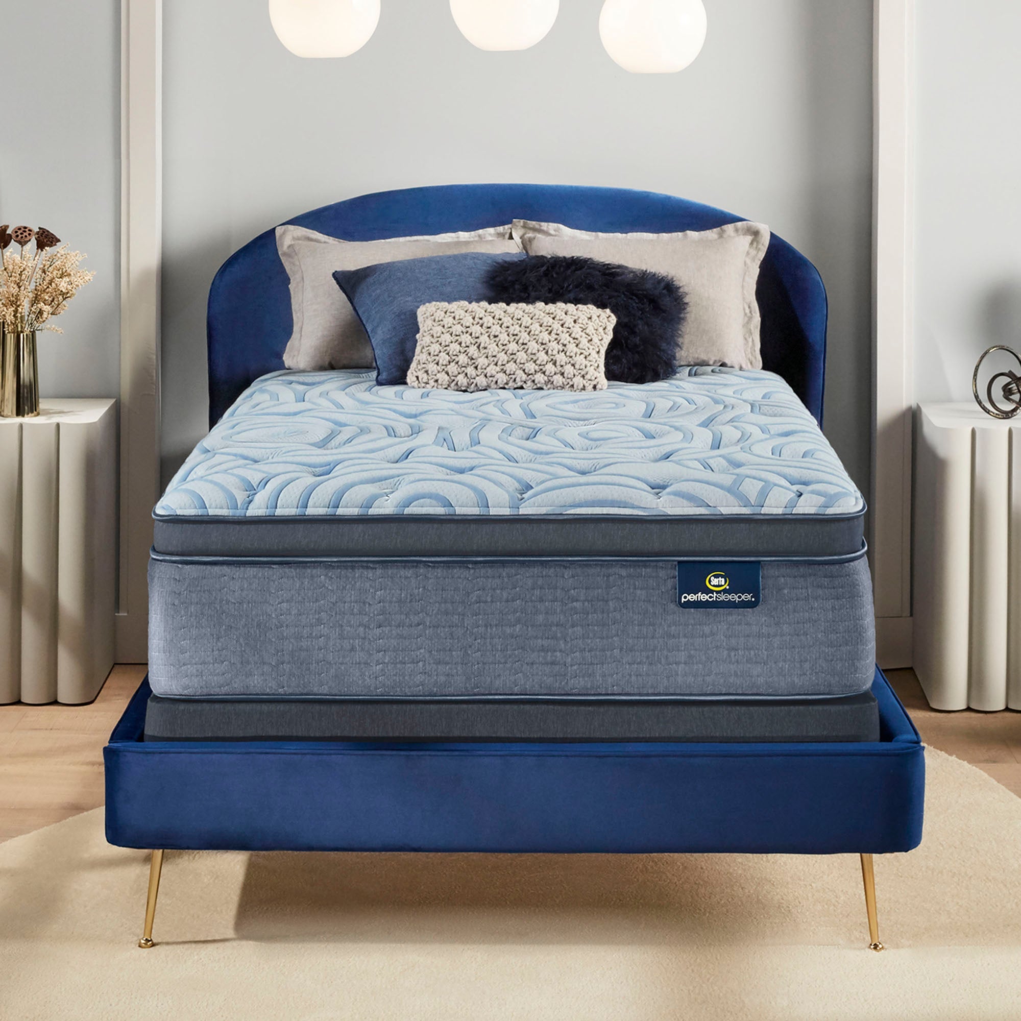 Serta Perfect Sleeper Luminous Sleep Medium Pillow Top Full Mattress