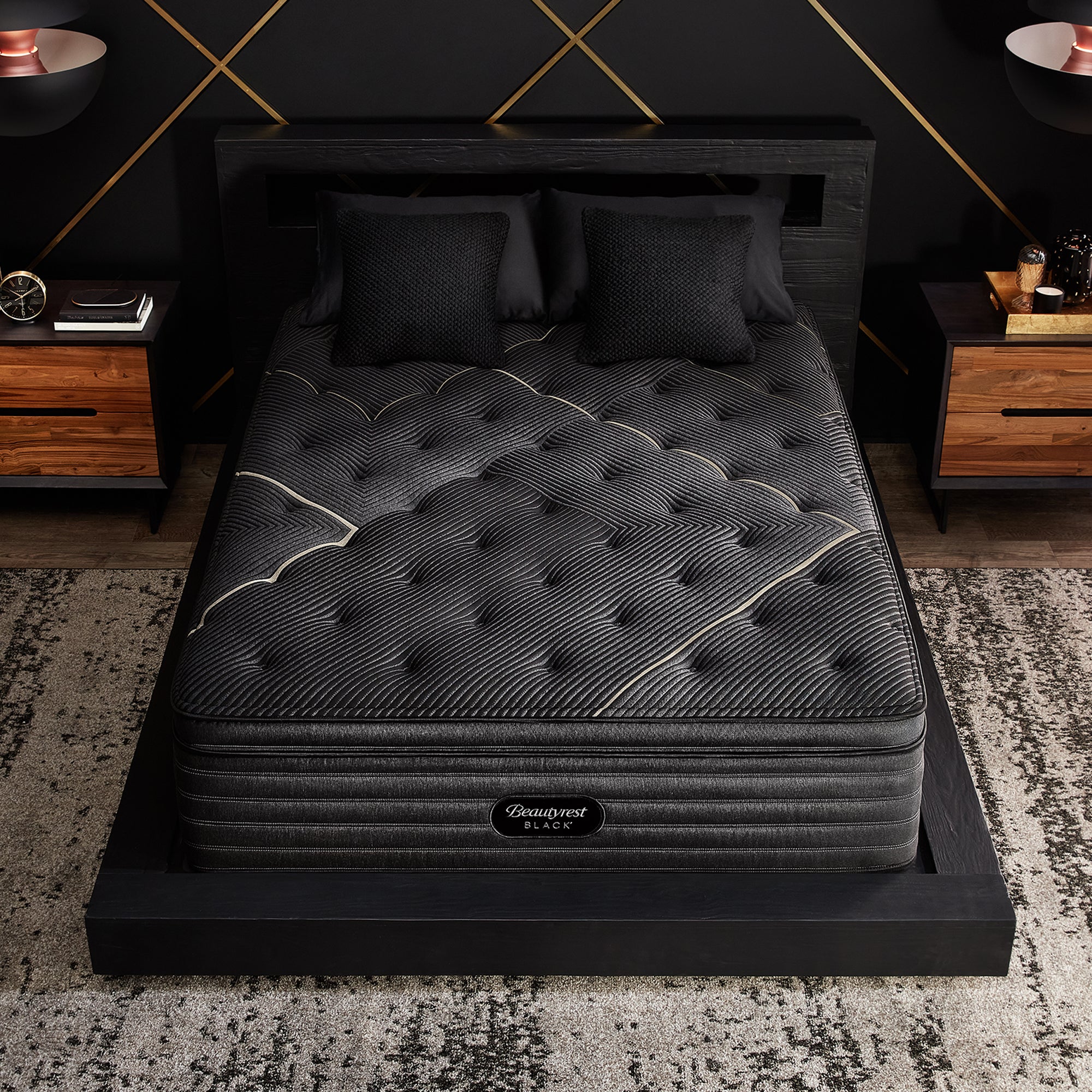 Simmons Beautyrest Black K Class Firm Pillow Top Queen Mattress