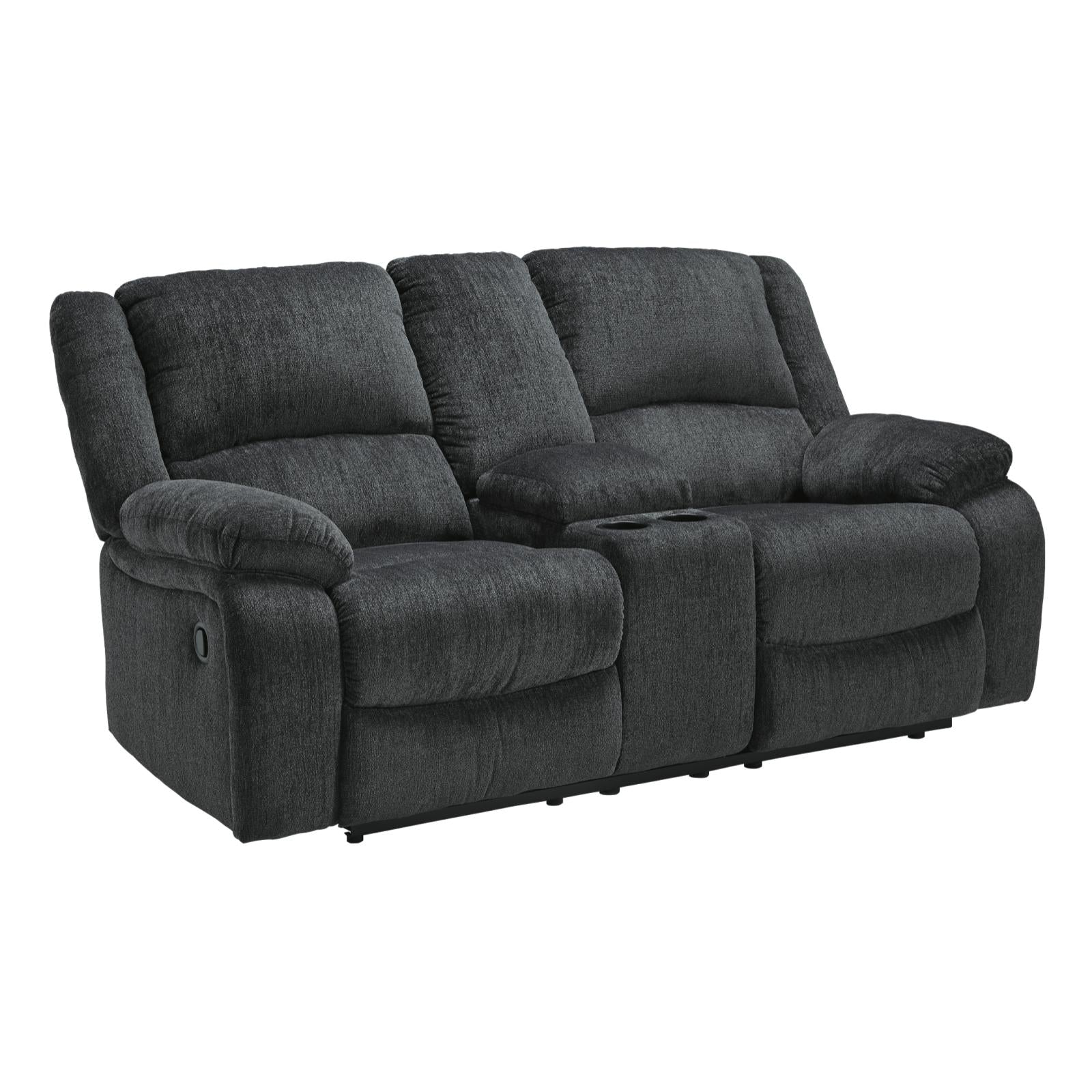 Draycoll Reclining Loveseat - Adams Furniture