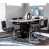 Dyane Black 5 Piece Counter Height Dining Set - Adams Furniture