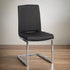 Dyane Black Dining Chair (Set of 2) - Adams Furniture