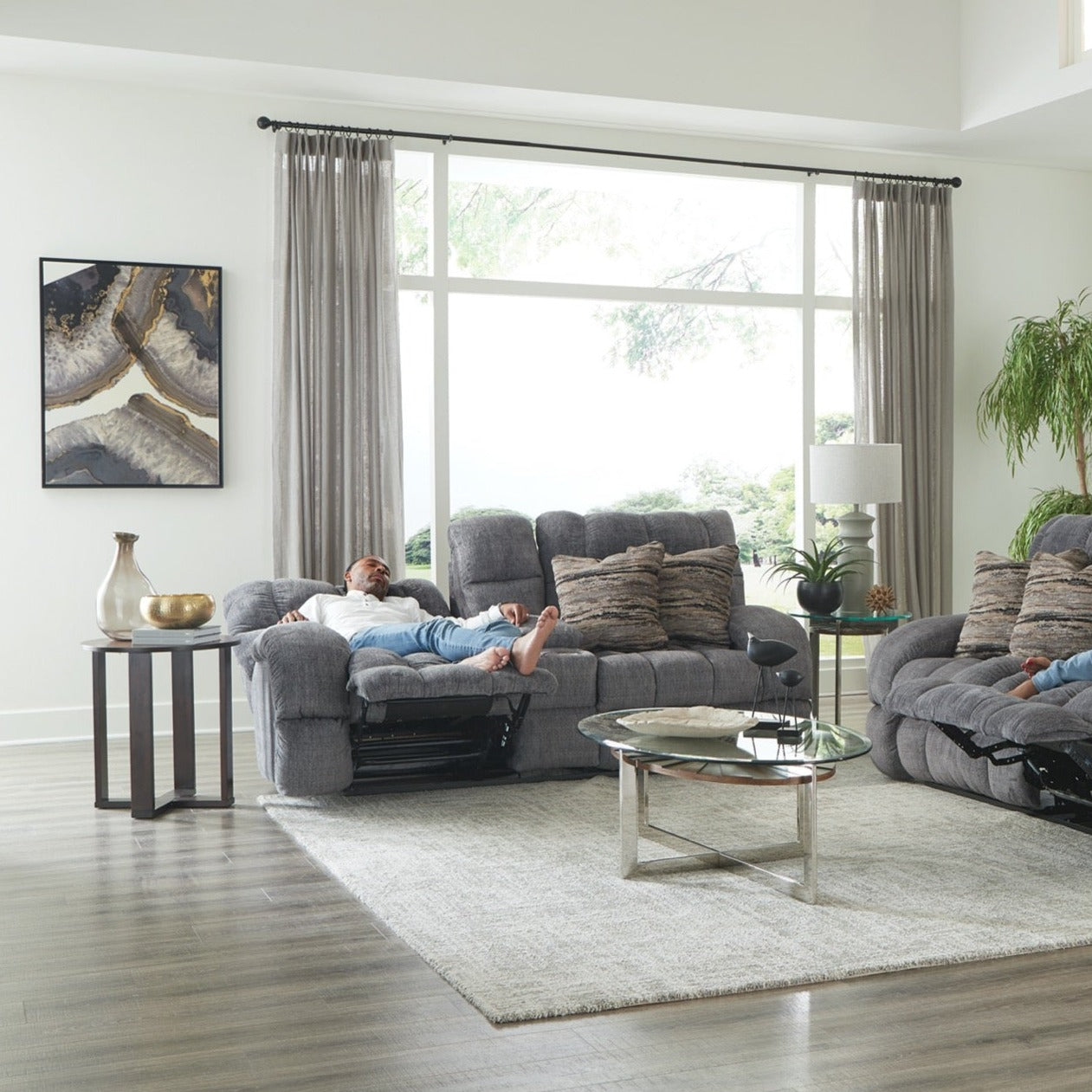 Ashland Lay-Flat Power Reclining Loveseat