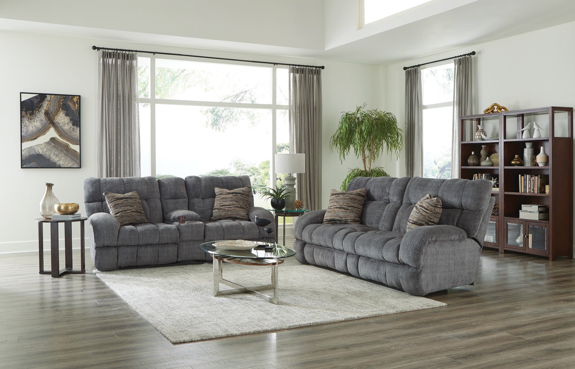 Ashland Lay-Flat Power Reclining Living Room Set