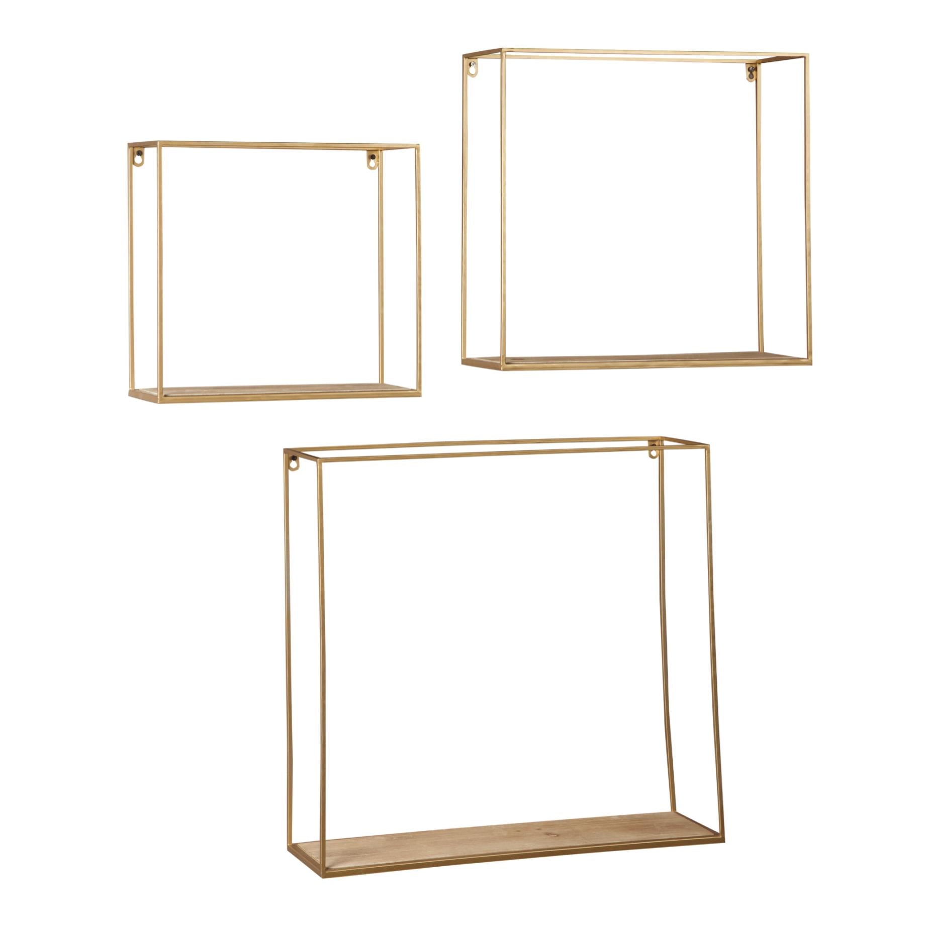 Efharis 3pc Wall Shelf Set - Adams Furniture