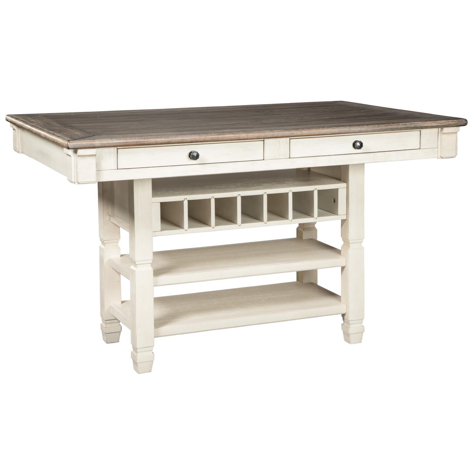 Bolanburg 7 Piece Counter Height Dining Set - Adams Furniture