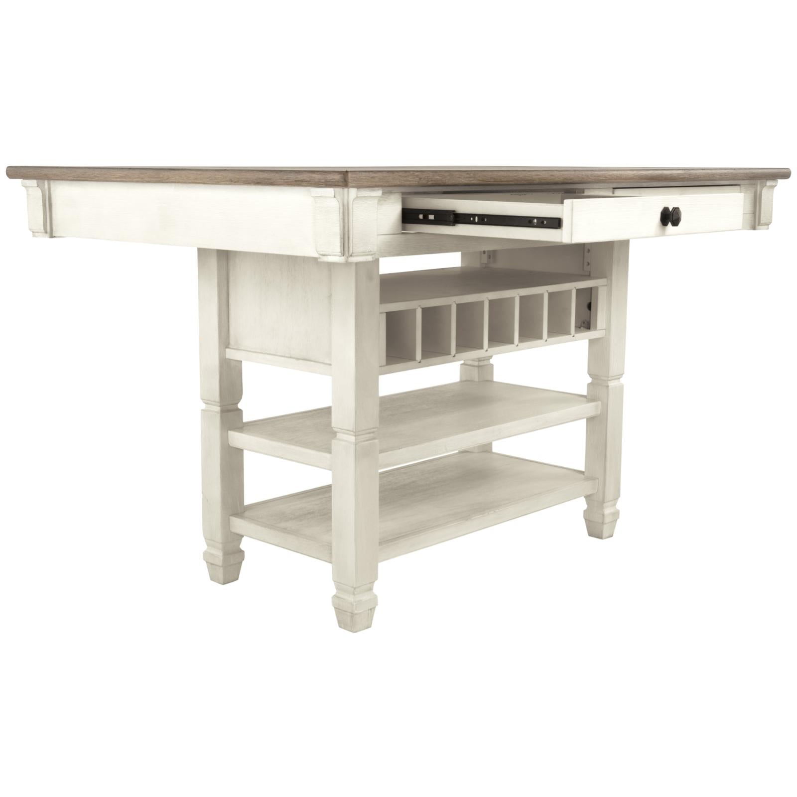 Bolanburg 7 Piece Counter Height Dining Set - Adams Furniture