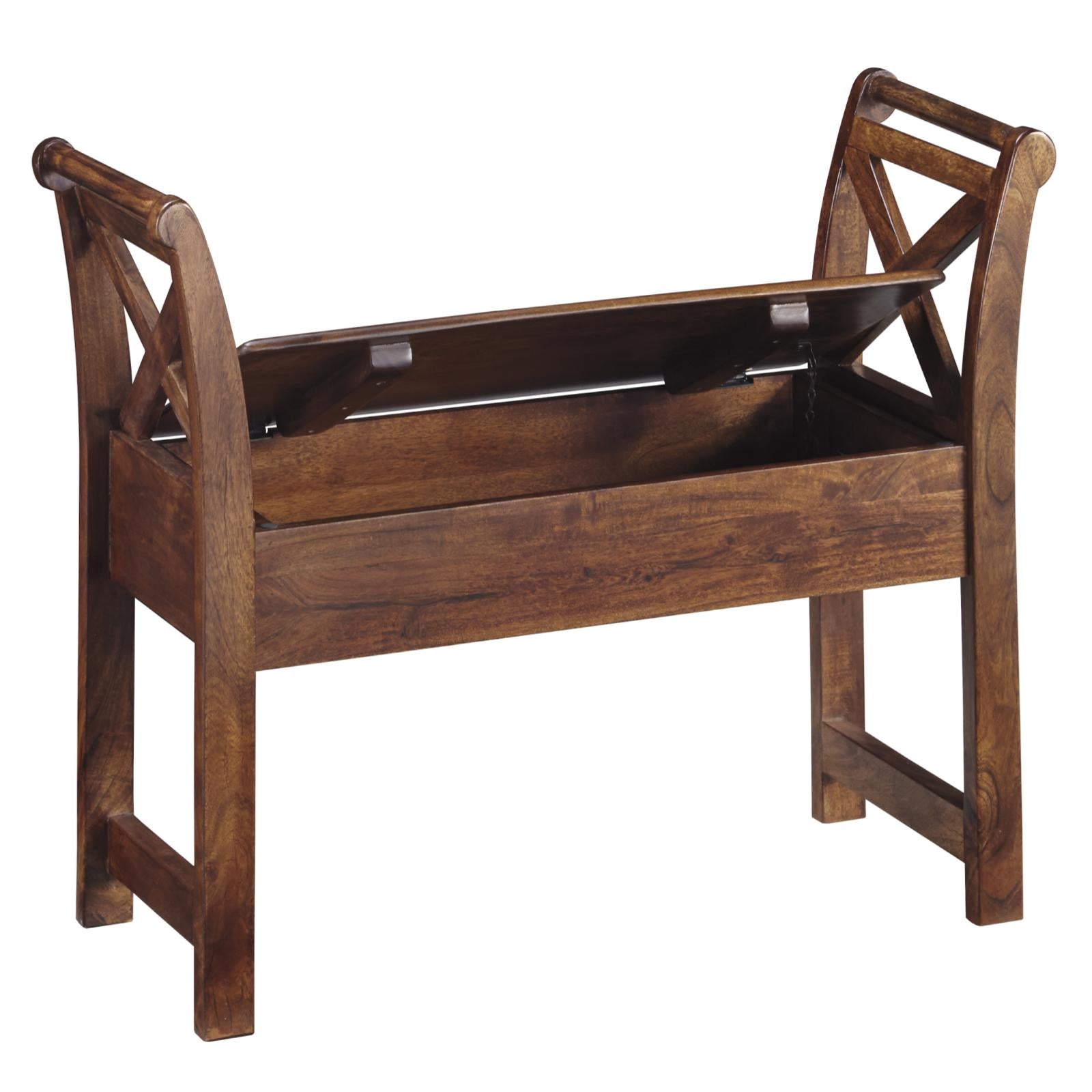 Abbonto Accent Storage Bench - Adams Furniture