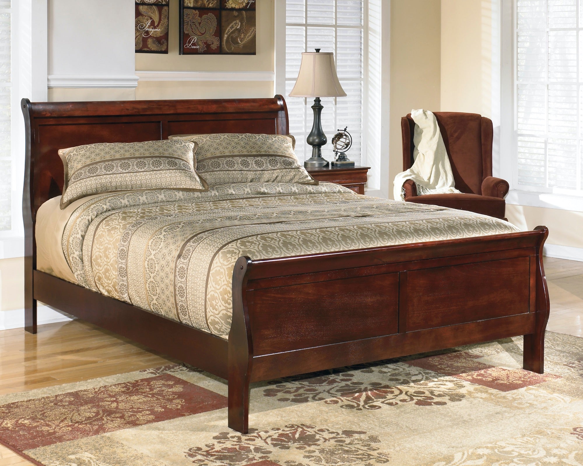 Alexander Queen Bed - Adams Furniture