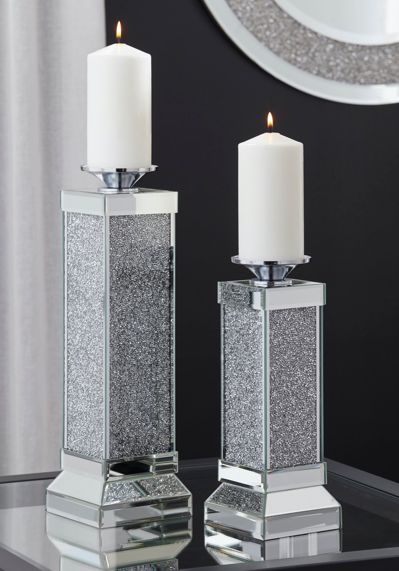 Charline Candle Holder (Set of 2) - Adams Furniture