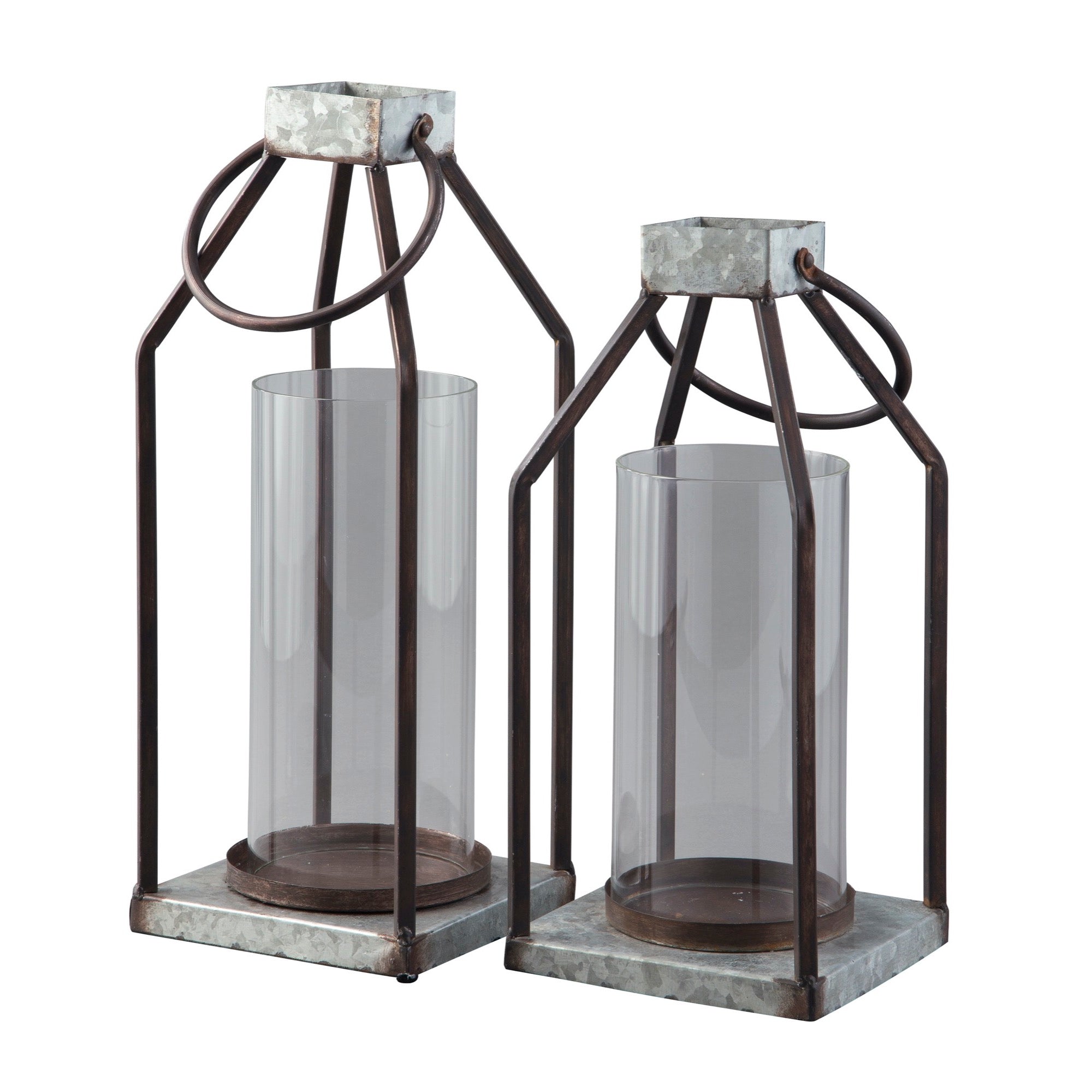 Diedrick Lantern (Set of 2) - Adams Furniture