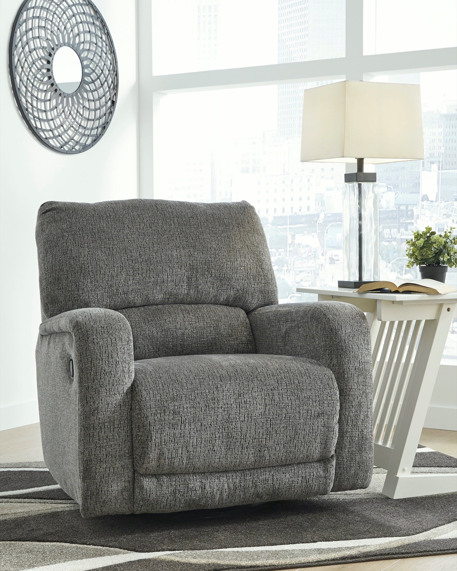 Wittlich Swivel Glider Recliner - Adams Furniture