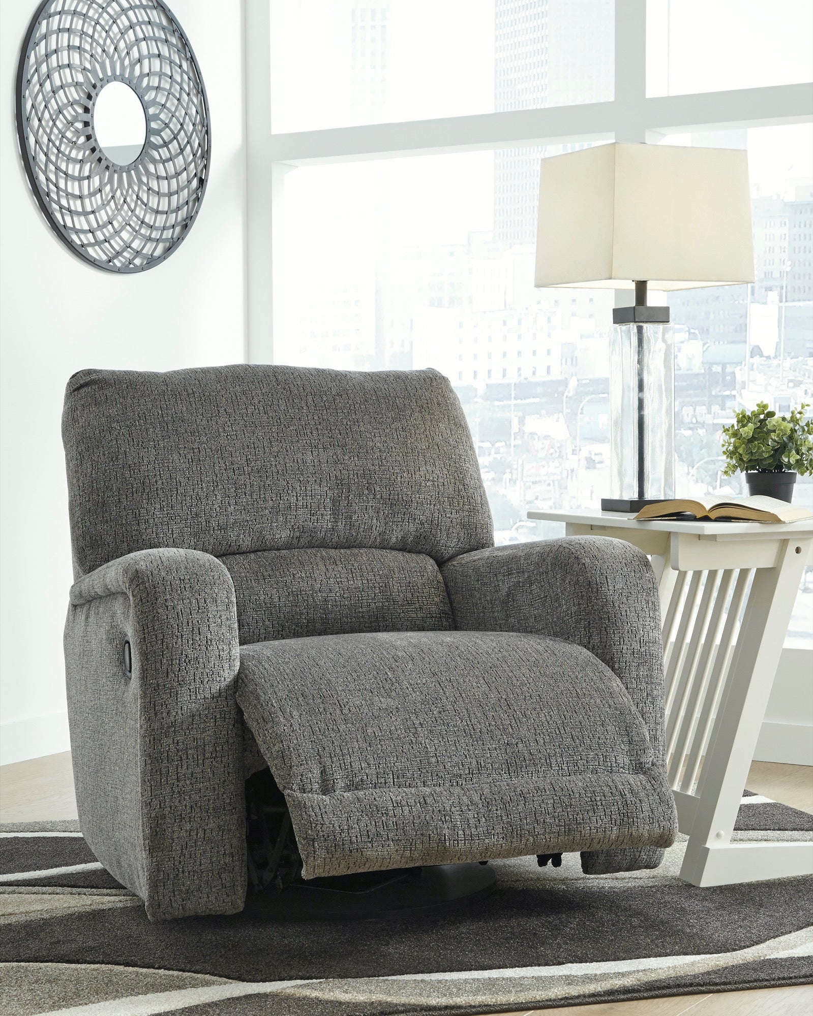 Wittlich Swivel Glider Recliner - Adams Furniture