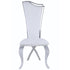 Nadia Contemporary Tall-Back Upholstered Side Chair (Set of 2) - Adams Furniture