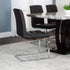 Dyane Black 7 Piece Dining Set - Adams Furniture