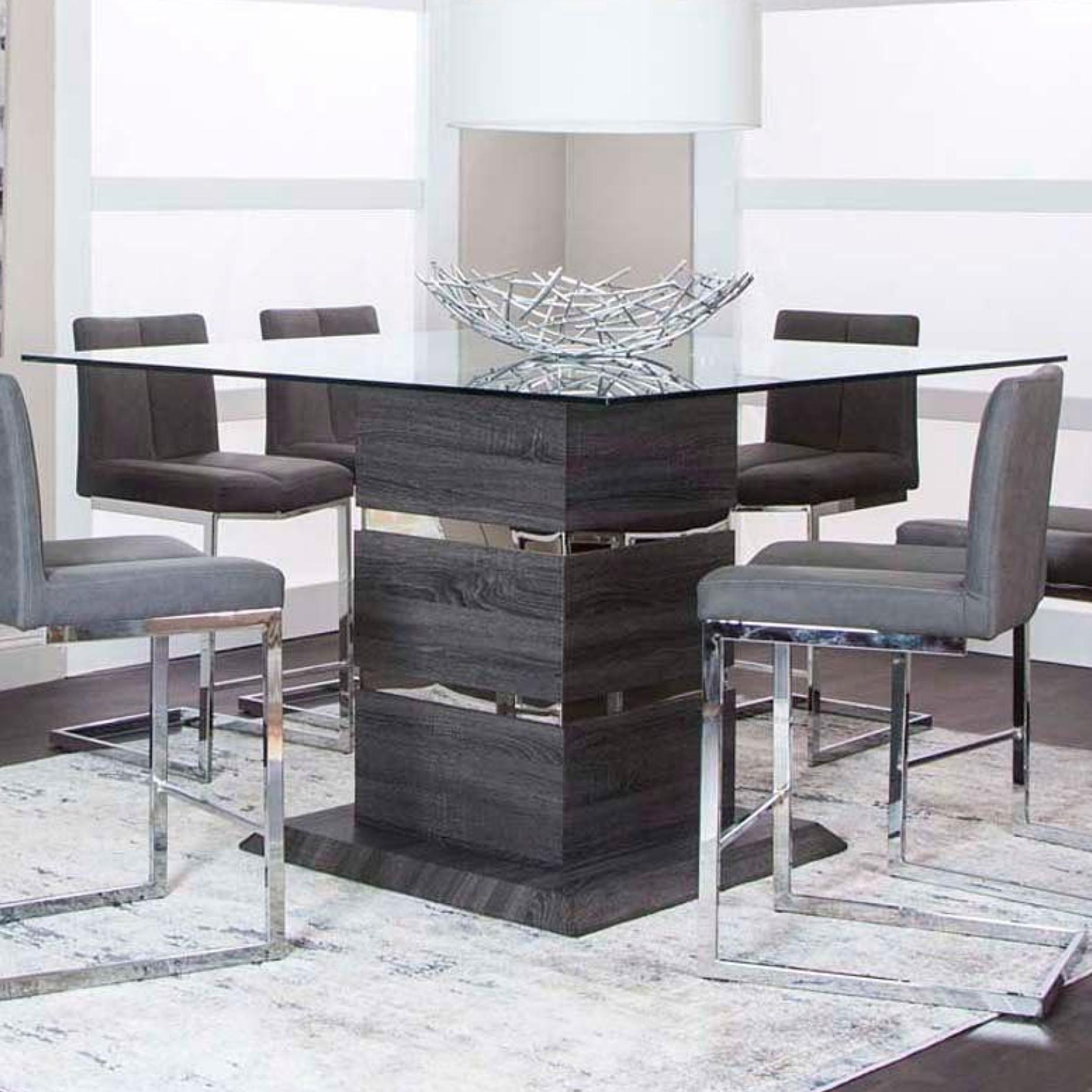 Gamma Counter Height Dining Table - Adams Furniture