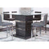 Gamma 7 Piece Counter Height Dining Set - Adams Furniture