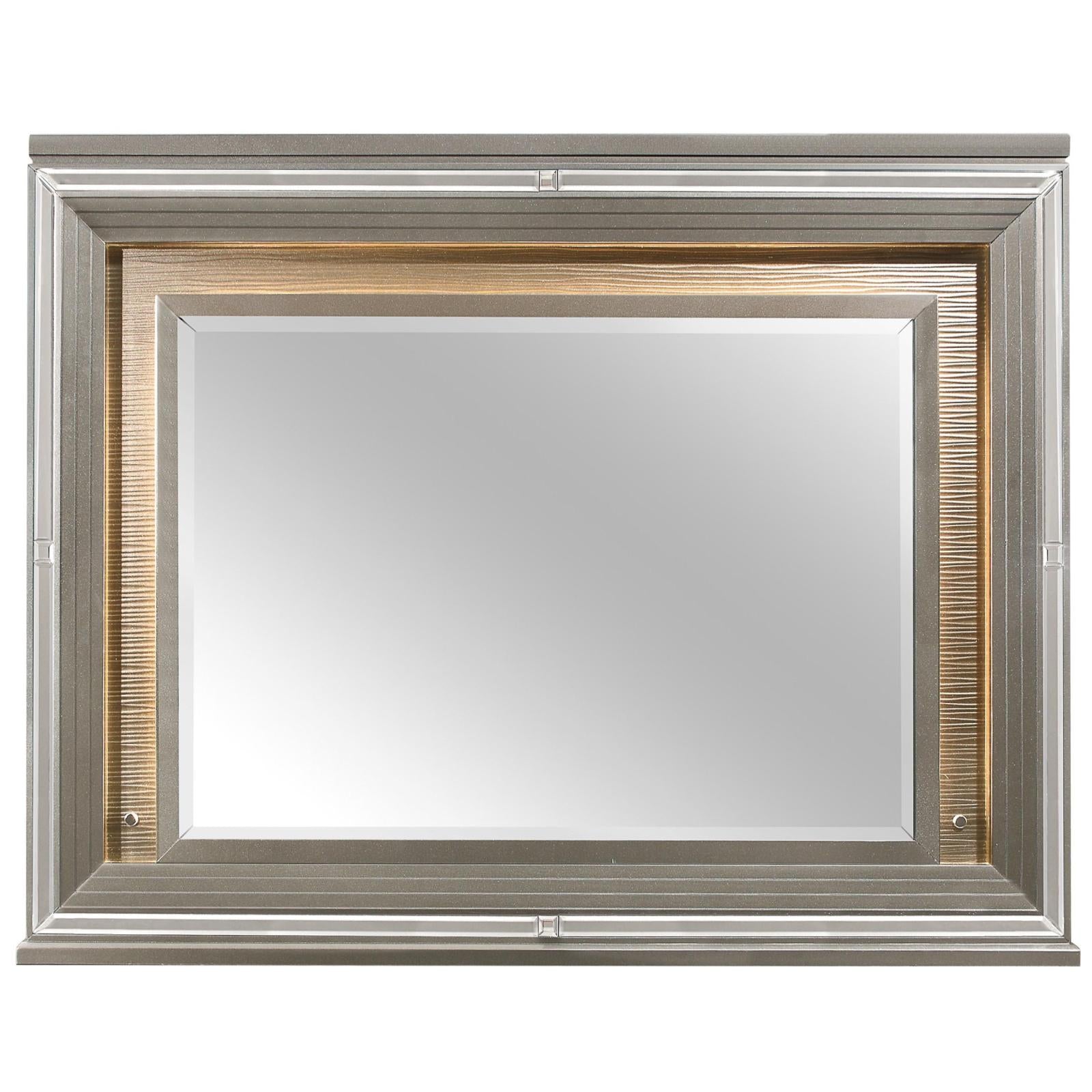 Tasmin Grey Dresser & Mirror - Adams Furniture