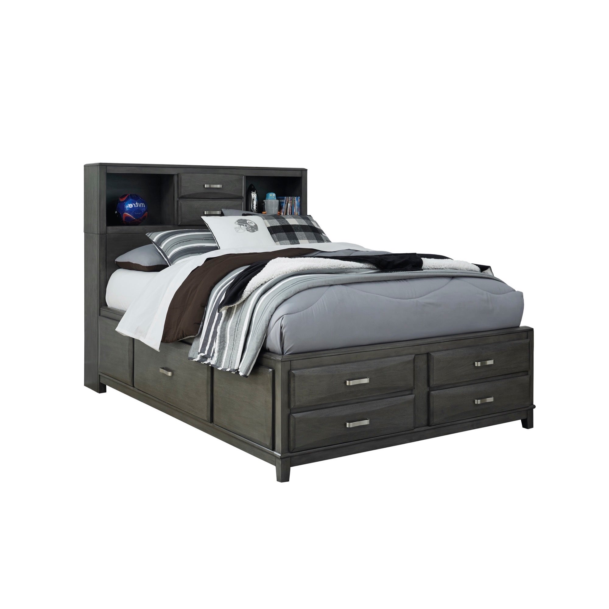 Caitbrook Queen Storage Bed - Adams Furniture