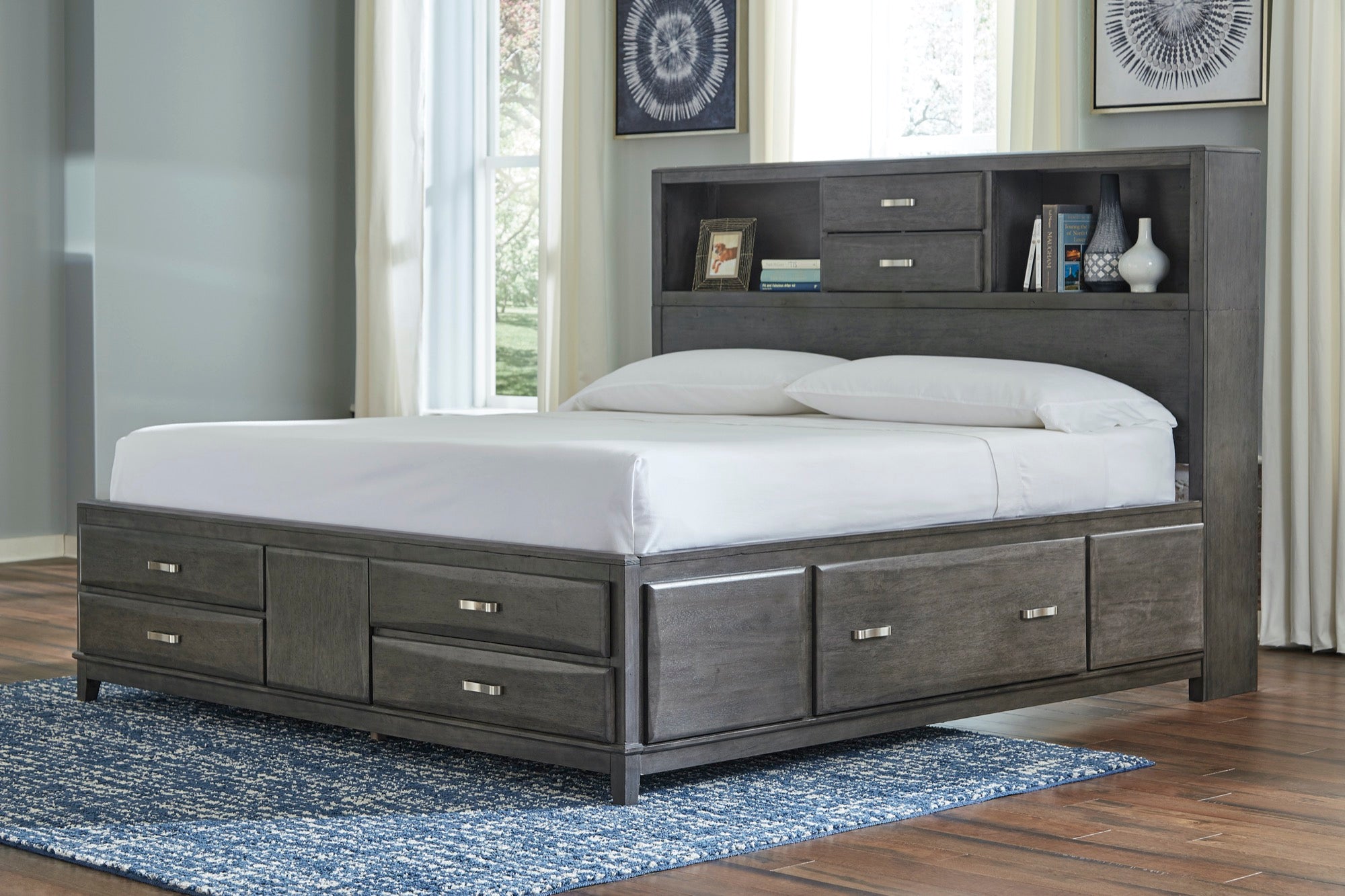 Caitbrook Queen Storage Bed - Adams Furniture