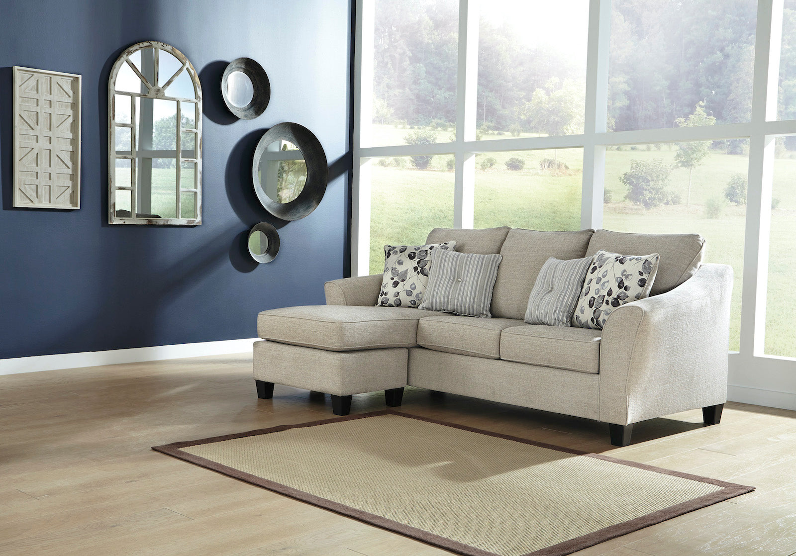 Abney Sofa Chaise - Adams Furniture