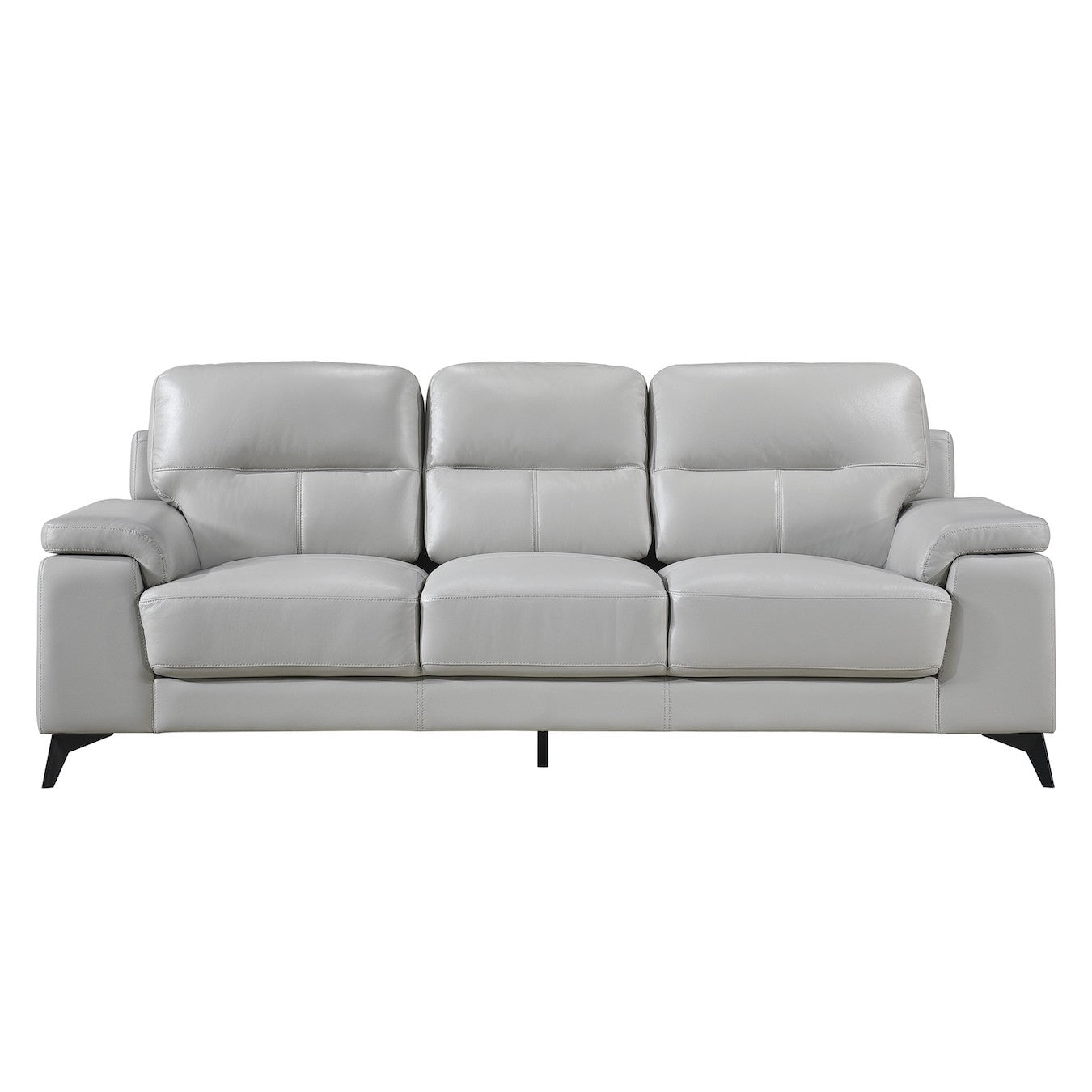 Mischa Leather Sofa - Adams Furniture
