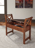 Abbonto Accent Storage Bench - Adams Furniture