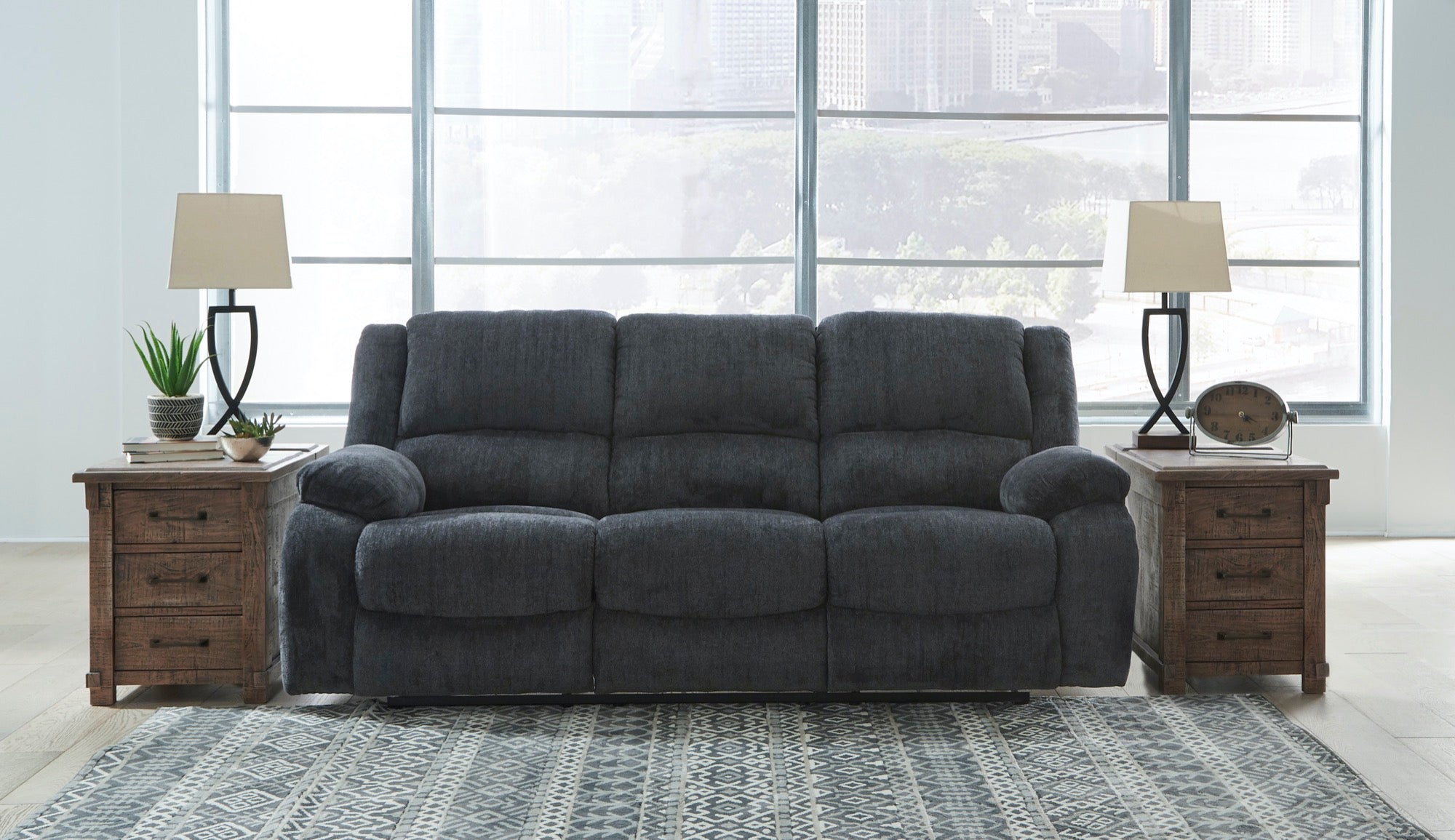 Draycoll Reclining Sofa - Adams Furniture