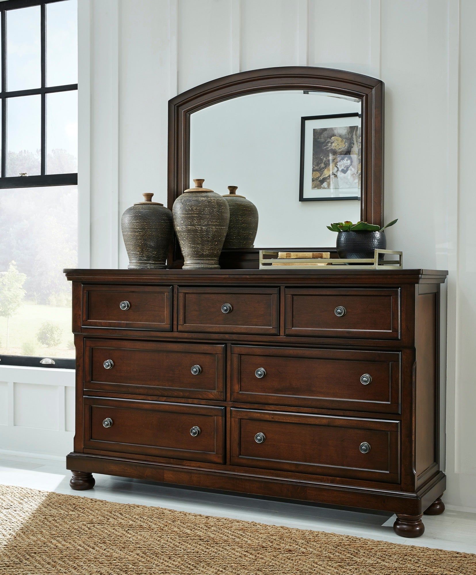 Porter Dresser & Mirror - Adams Furniture