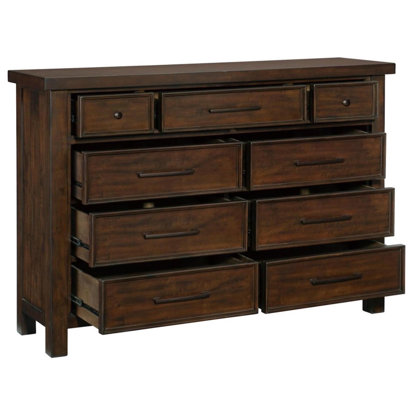 Logandale Dresser & Mirror - Adams Furniture