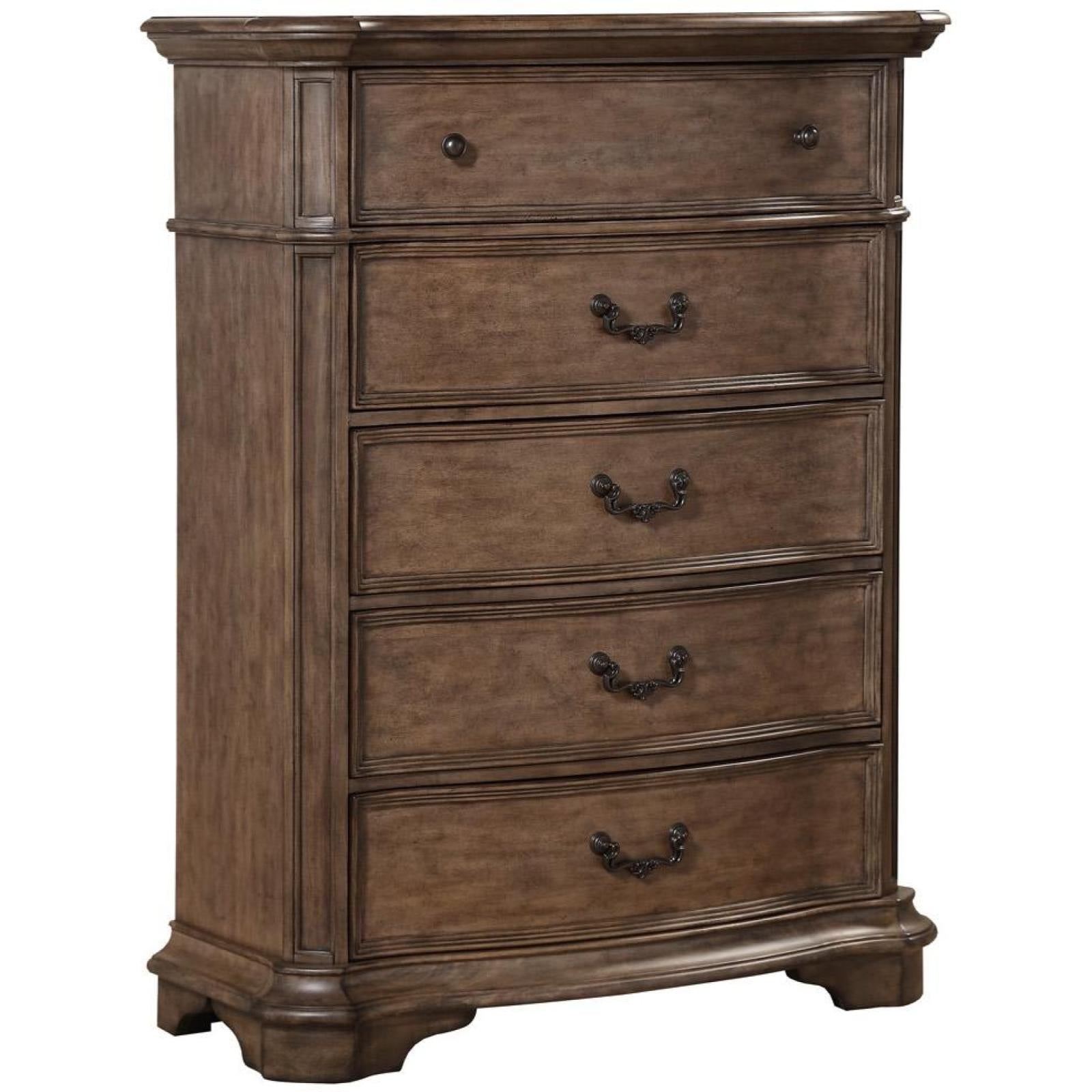Tulsa Queen 5 Piece Bedroom Set - Adams Furniture
