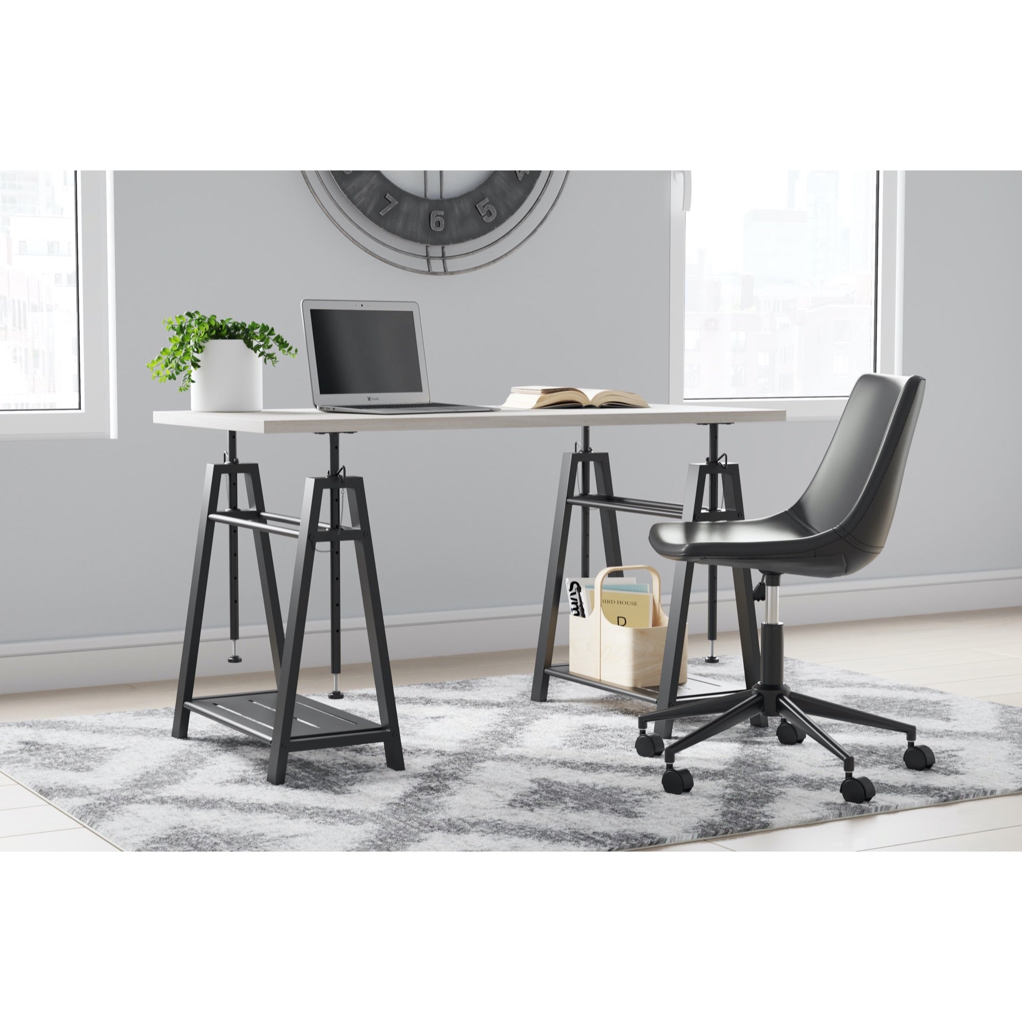 Bayflynn Home Office Desk - Adams Furniture