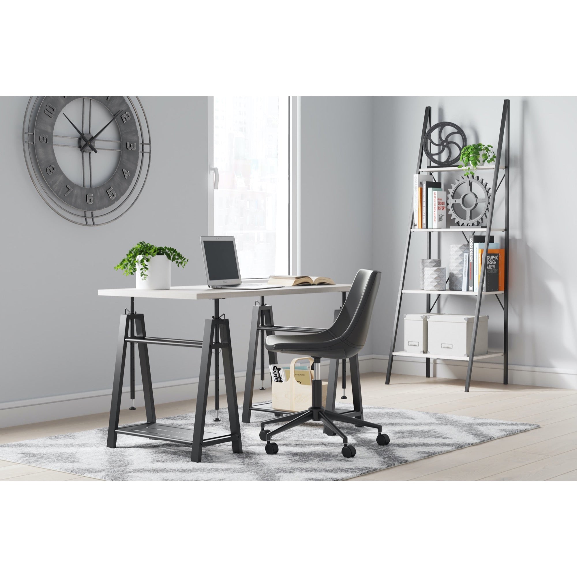 Bayflynn Home Office Desk - Adams Furniture