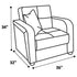 Vision Grey Chair - Adams Furniture