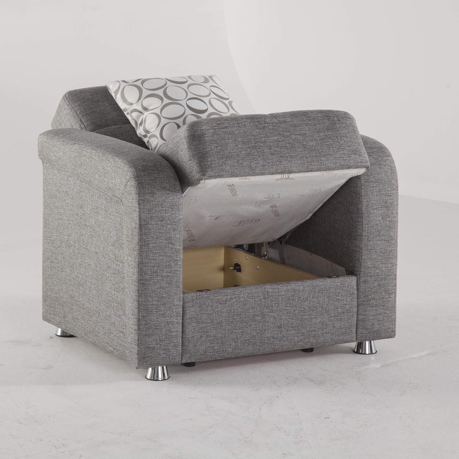 Vision Grey Chair - Adams Furniture
