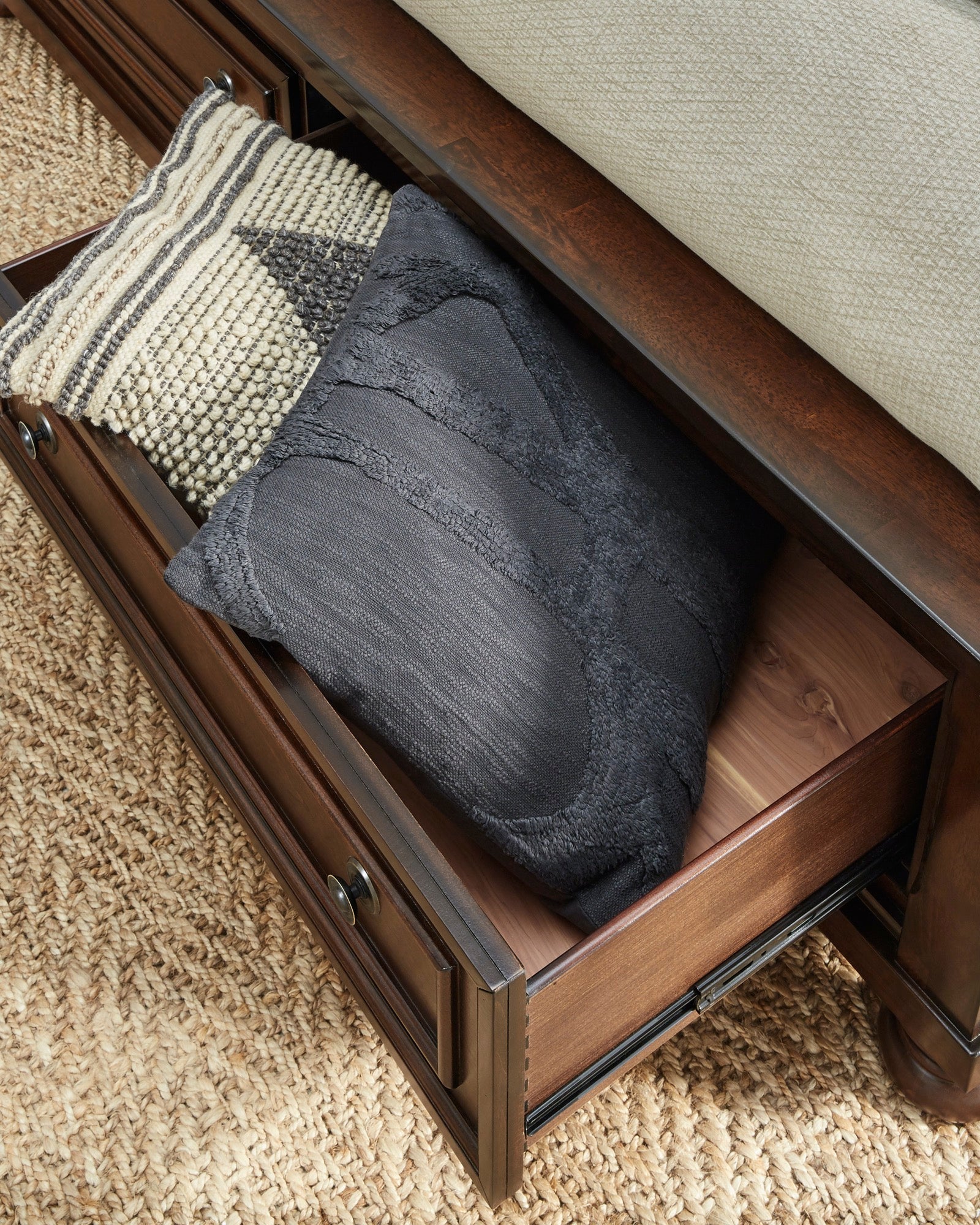 Porter Queen 3 Piece Storage Bedroom Set - Adams Furniture