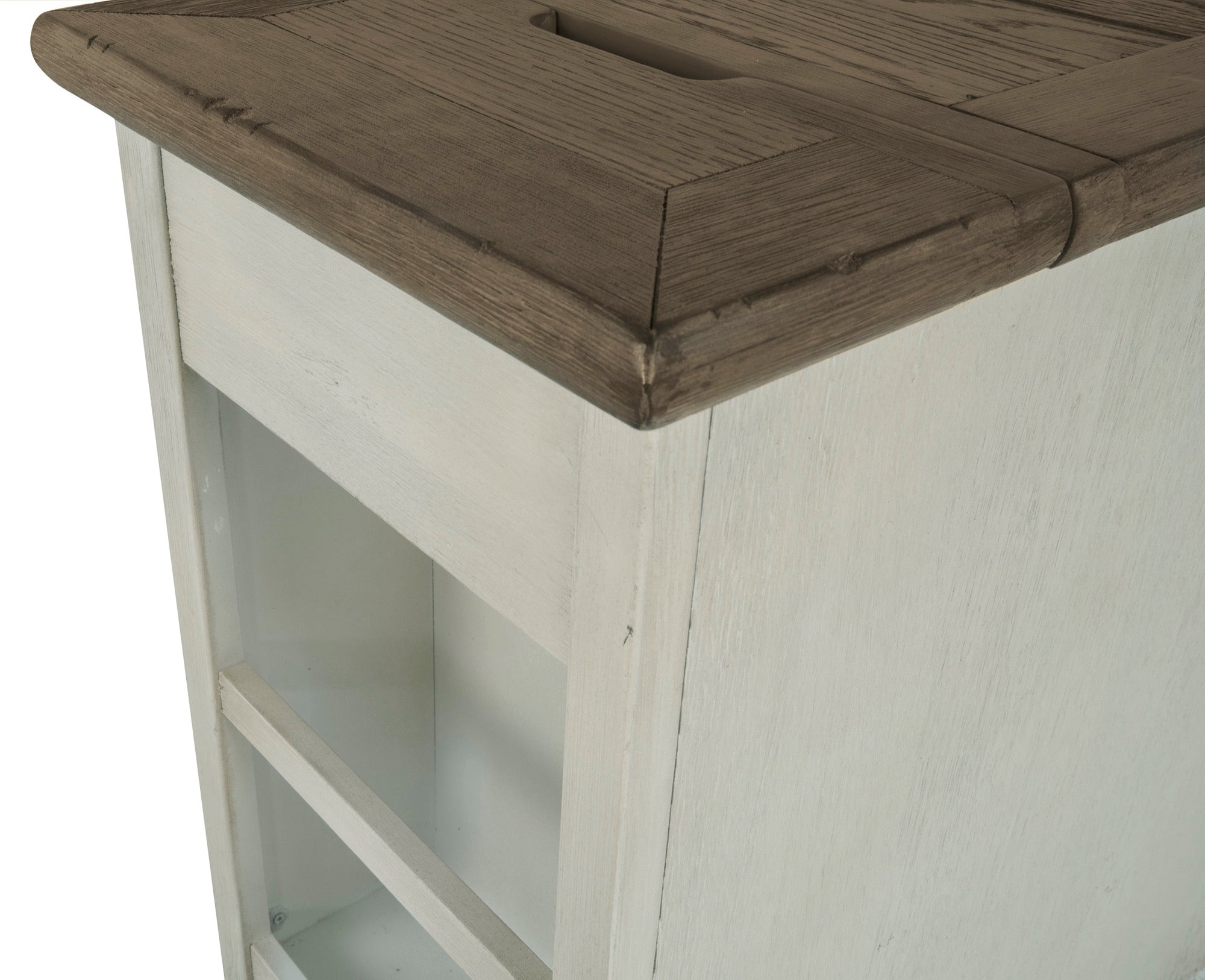Bolanburg Chairside End Table with USB Ports & Outlets - Adams Furniture