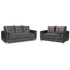 Mondo Grey Convertible Living Room Set - Adams Furniture