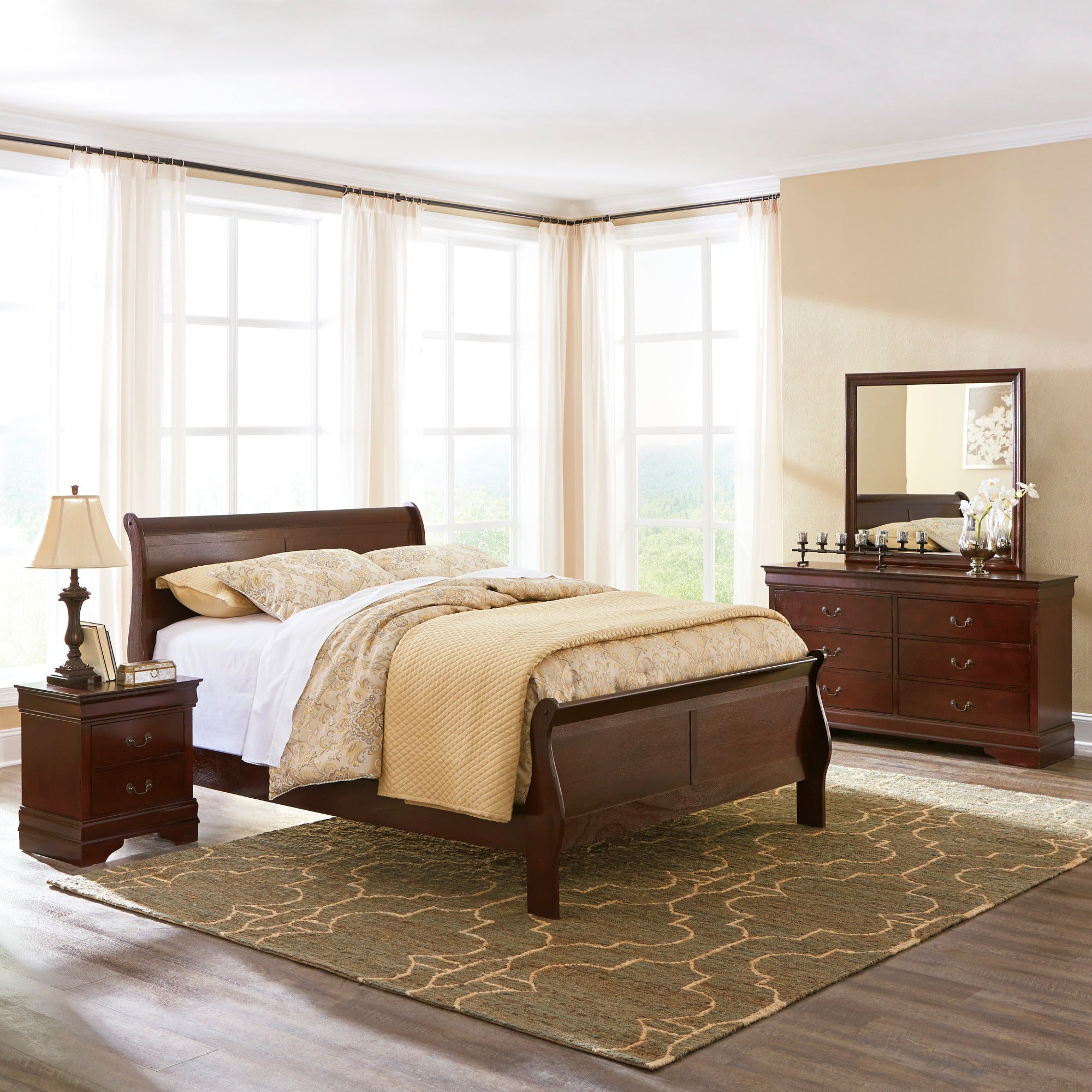 Alexander Full 5 Piece Bedroom Set - Adams Furniture